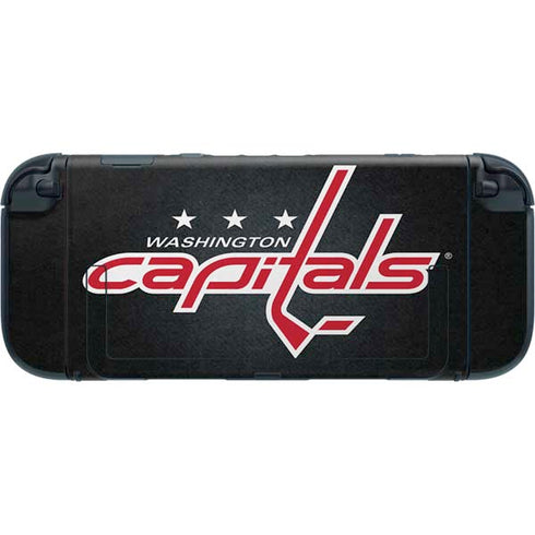NHL Washington Capitals Black Background Nintendo Switch 2 (2025) with Joy-Con Skin